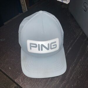 PING Light Gray Trucker Hat